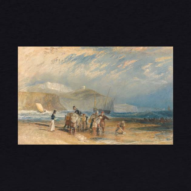 Folkestone Harbour and Coast to Dover, 1829 by Art_Attack